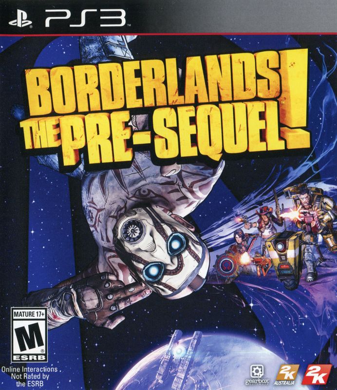 Borderlands: The Pre-Sequel box art for Playstation 3